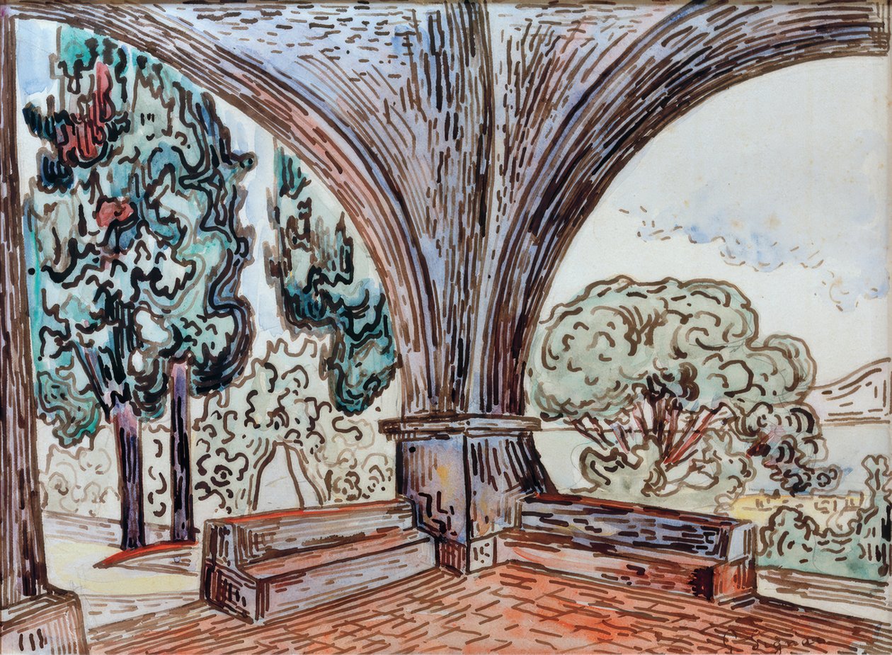 Saint-Tropez, La chapelle de Sainte-Anne - Paul Signac