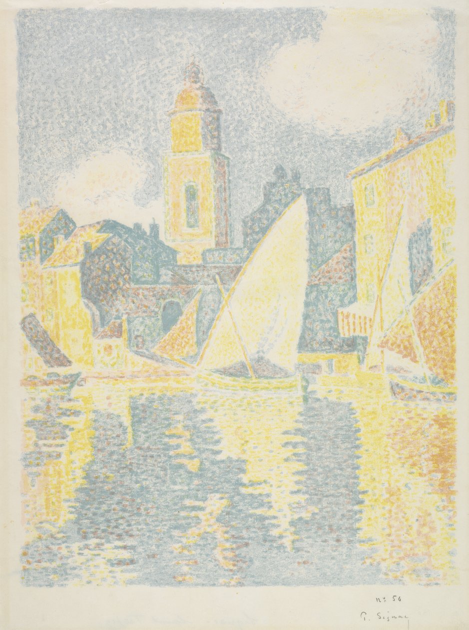 Saint-Tropez : Le Port, 1897-98 - Paul Signac