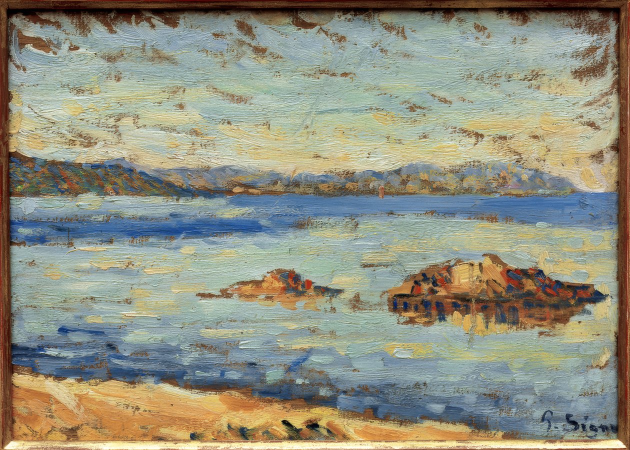 Saint-Tropez, calme - Paul Signac