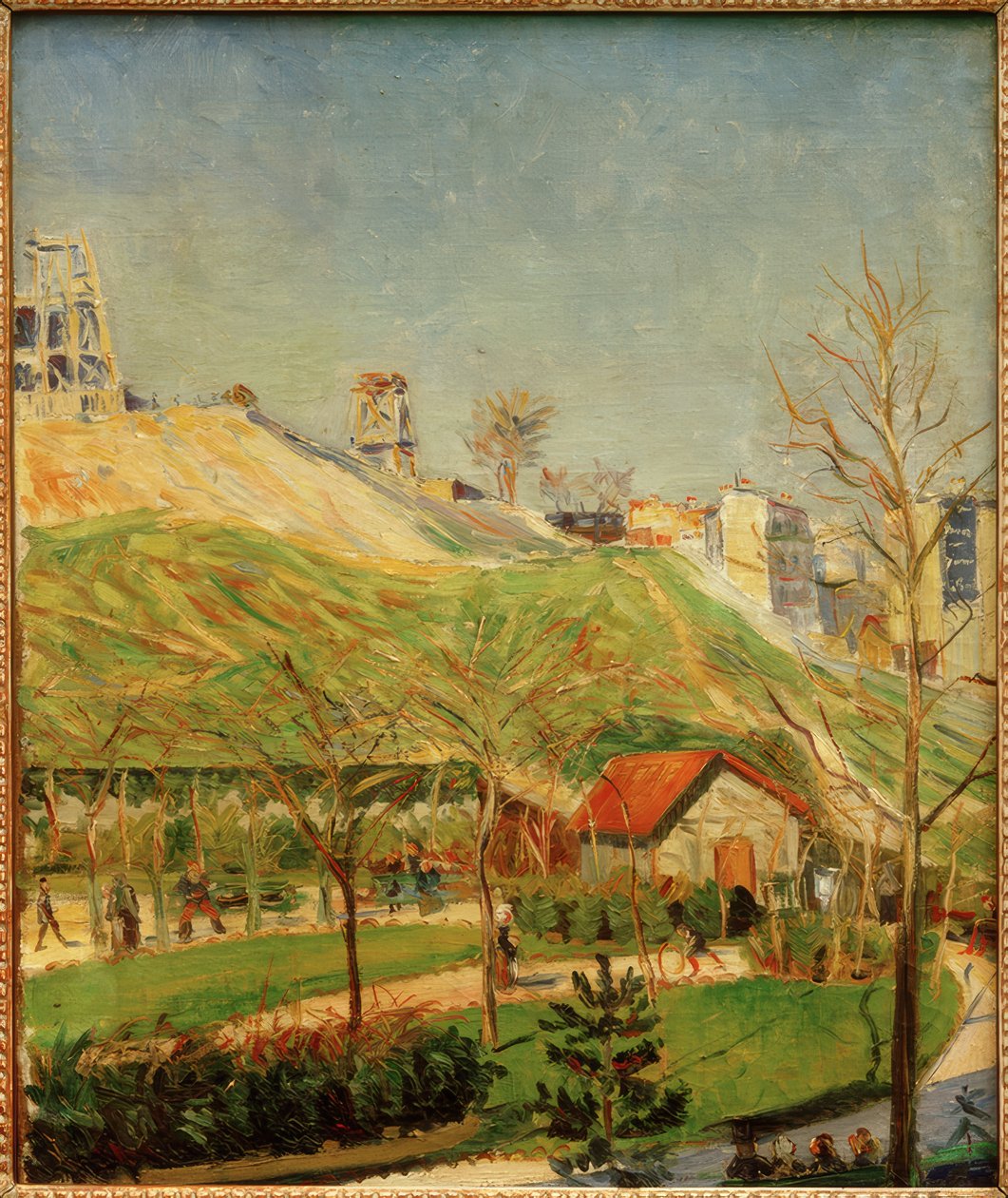 Square Saint-Pierre (construction du Sacré-Cœur) - Paul Signac