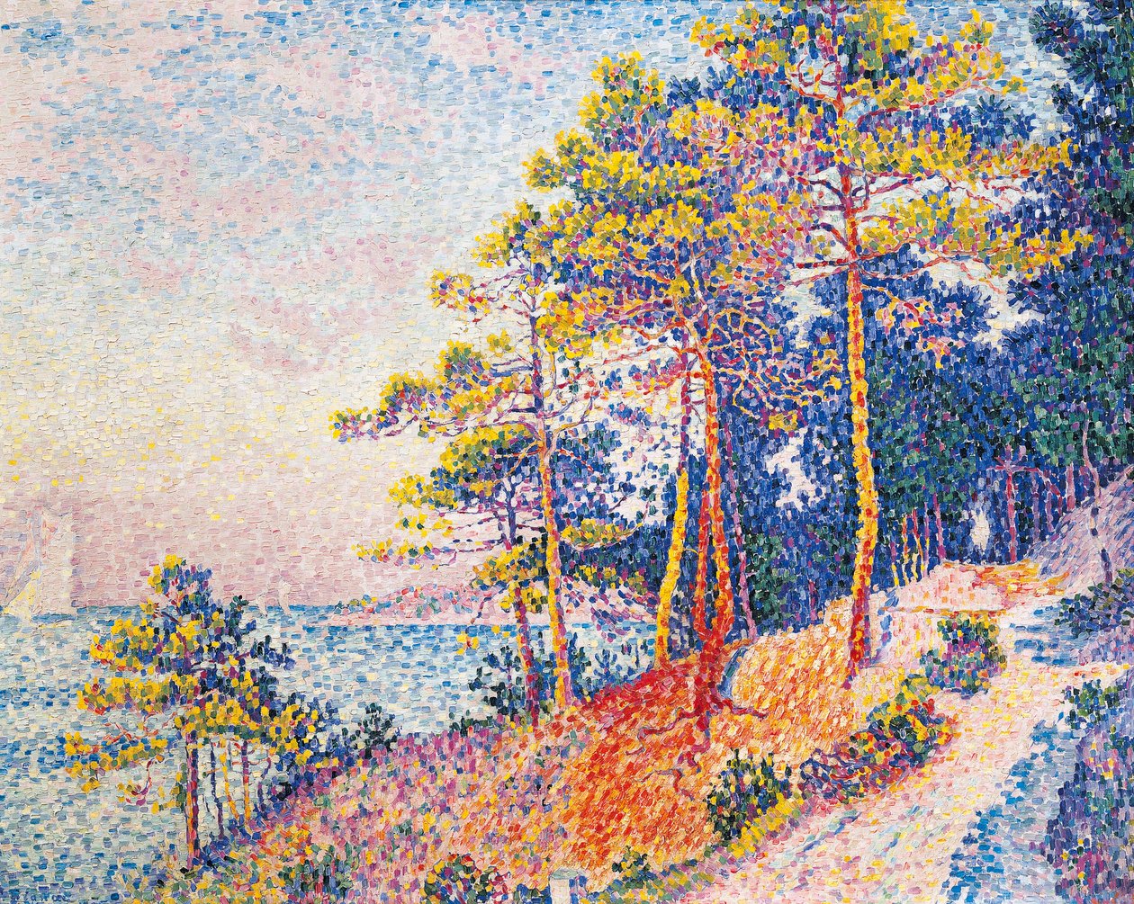 Saint-Tropez, le chemin des douanes - Paul Signac