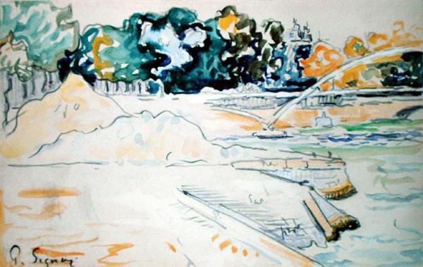 La Seine à Paris - Paul Signac