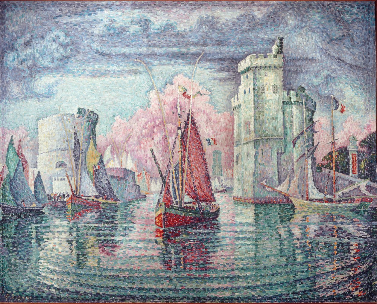Le port de La Rochelle - Paul Signac