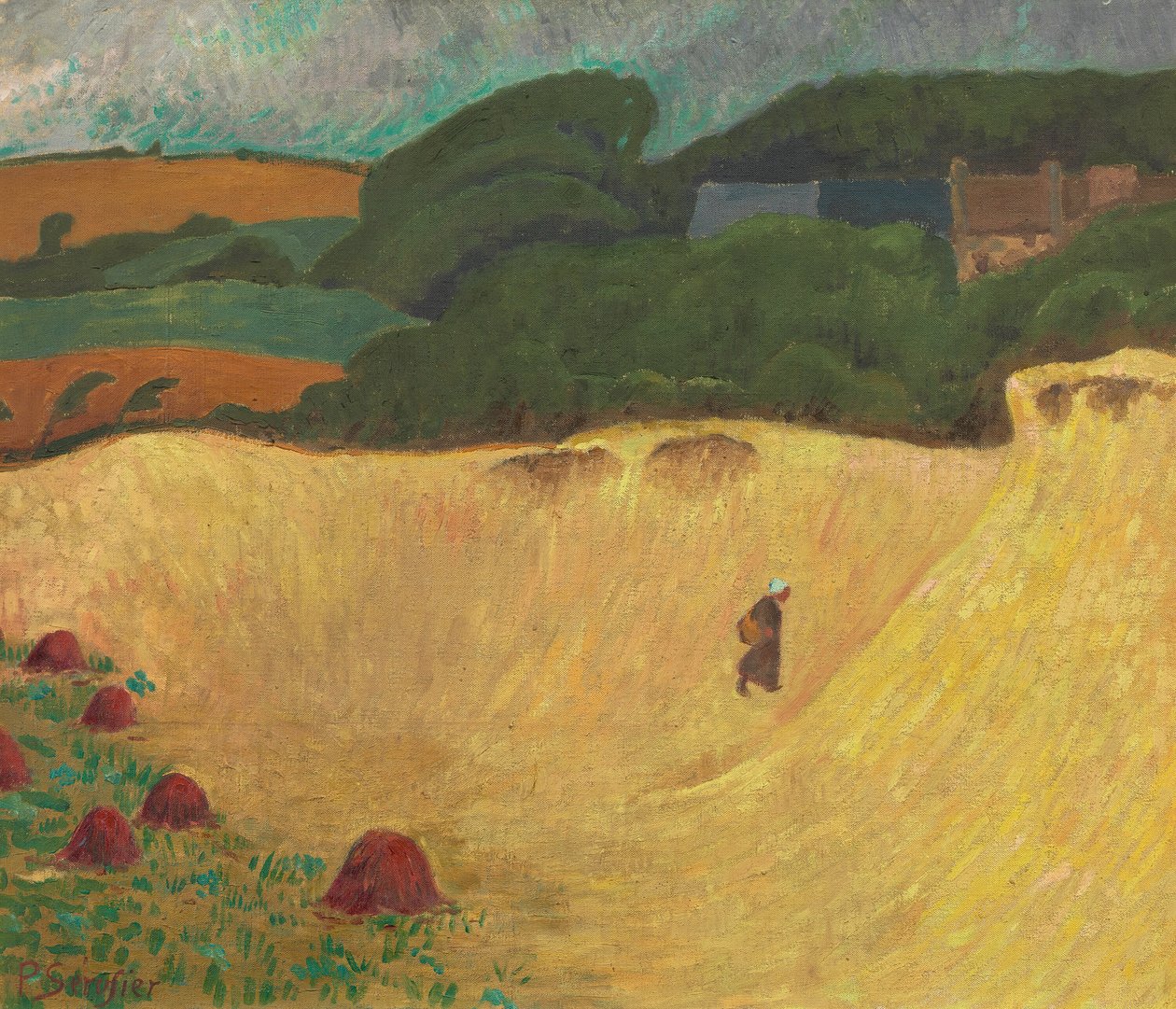 La plage des Grands Sables au Pouldu, 1890 - Paul Sérusier