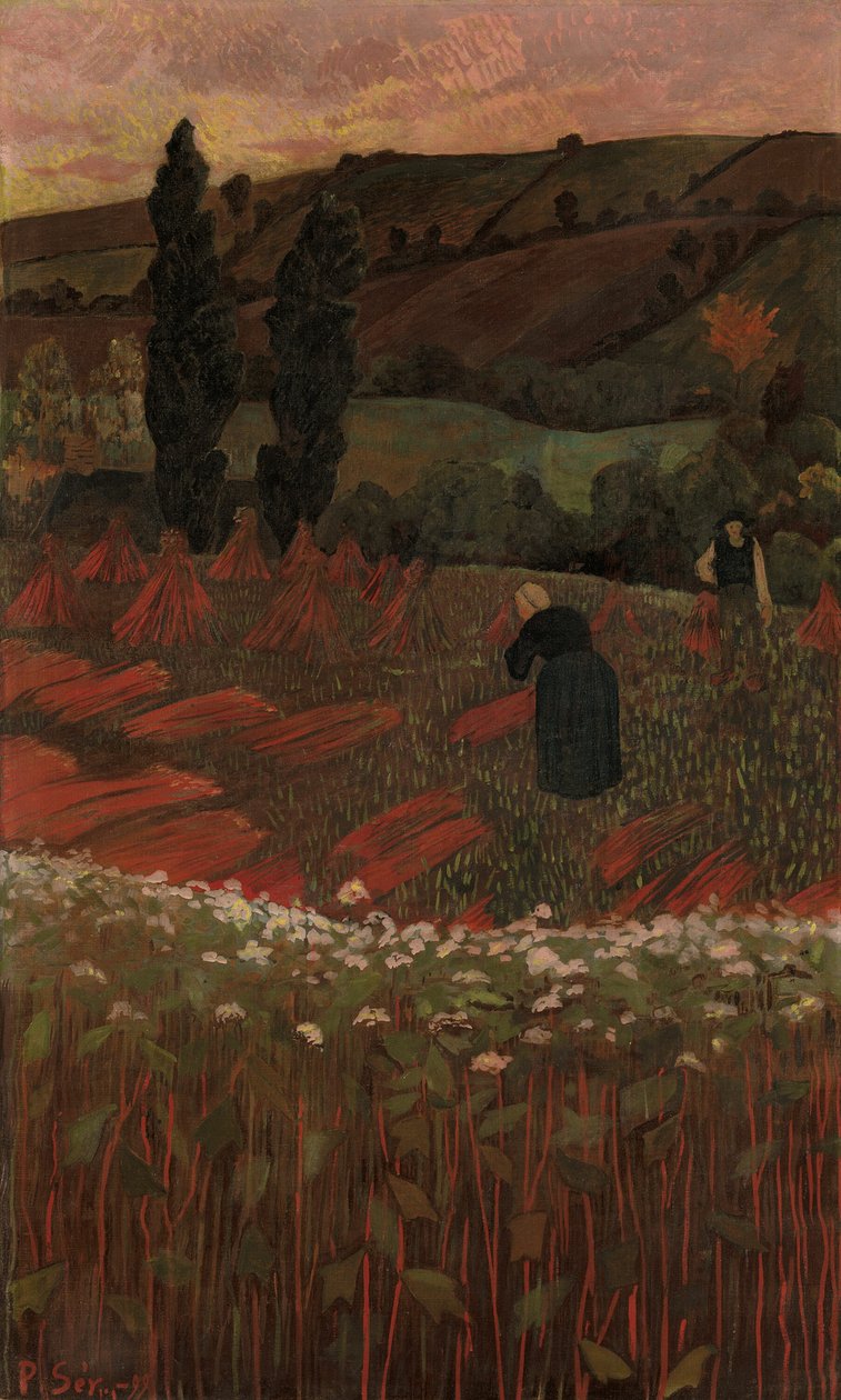 La récolte de sarrasin - Paul Sérusier