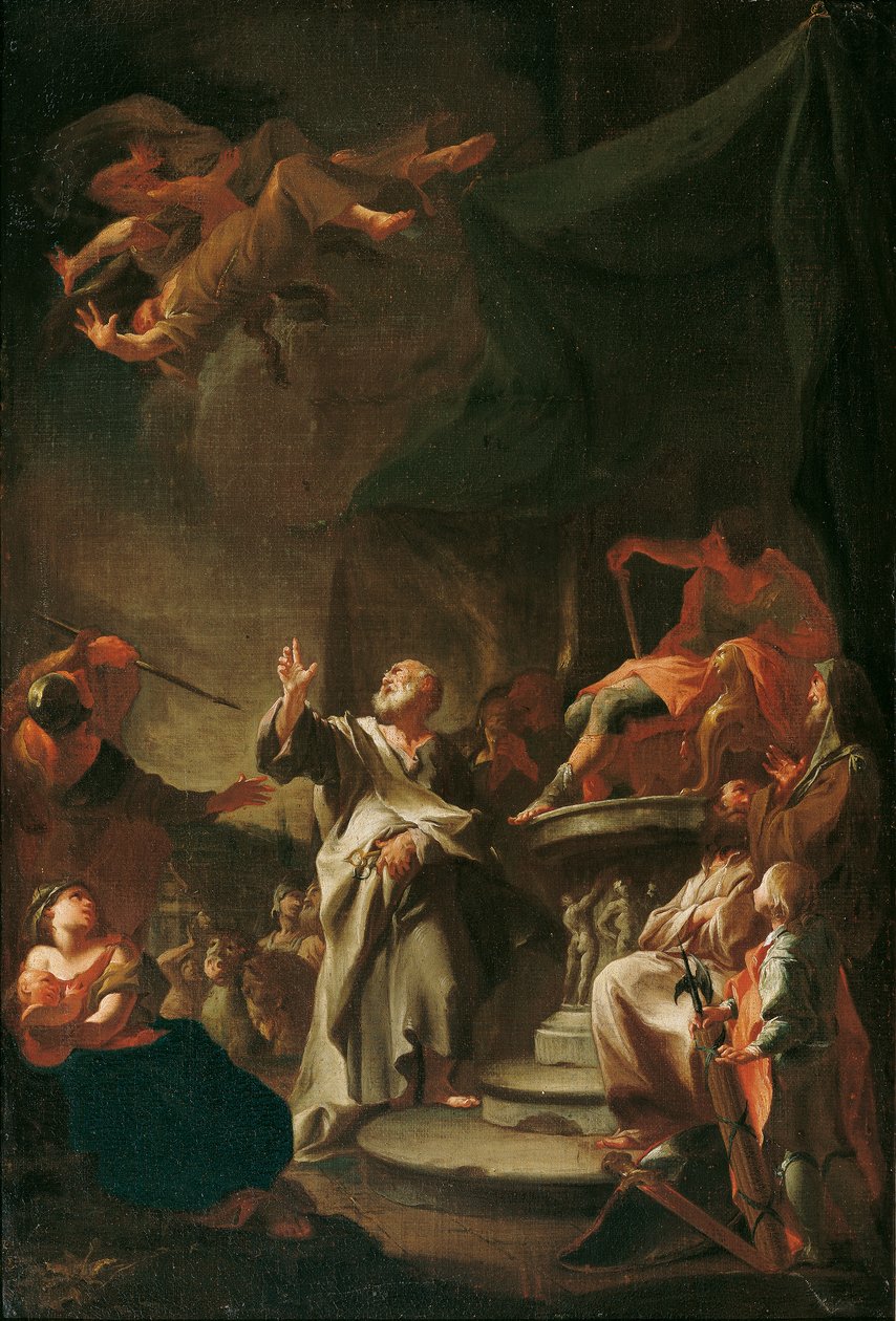 La chute du magicien Simon - Paul Troger