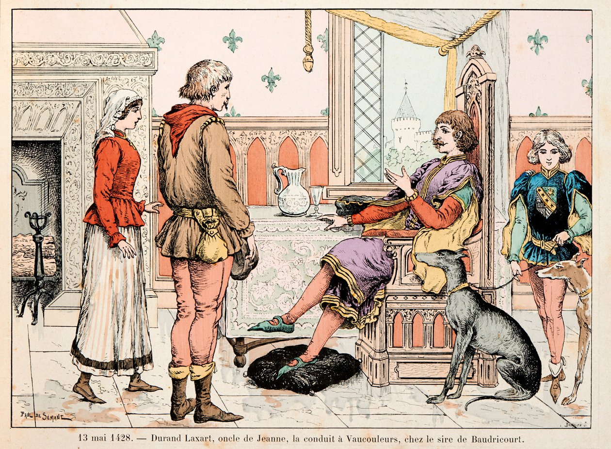 Illustration tirée du livre « Jeanne d