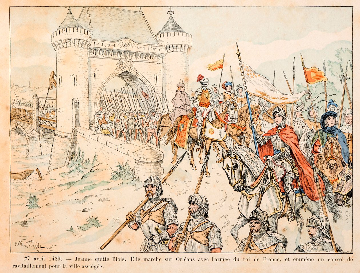 Illustration tirée du livre « Jeanne d