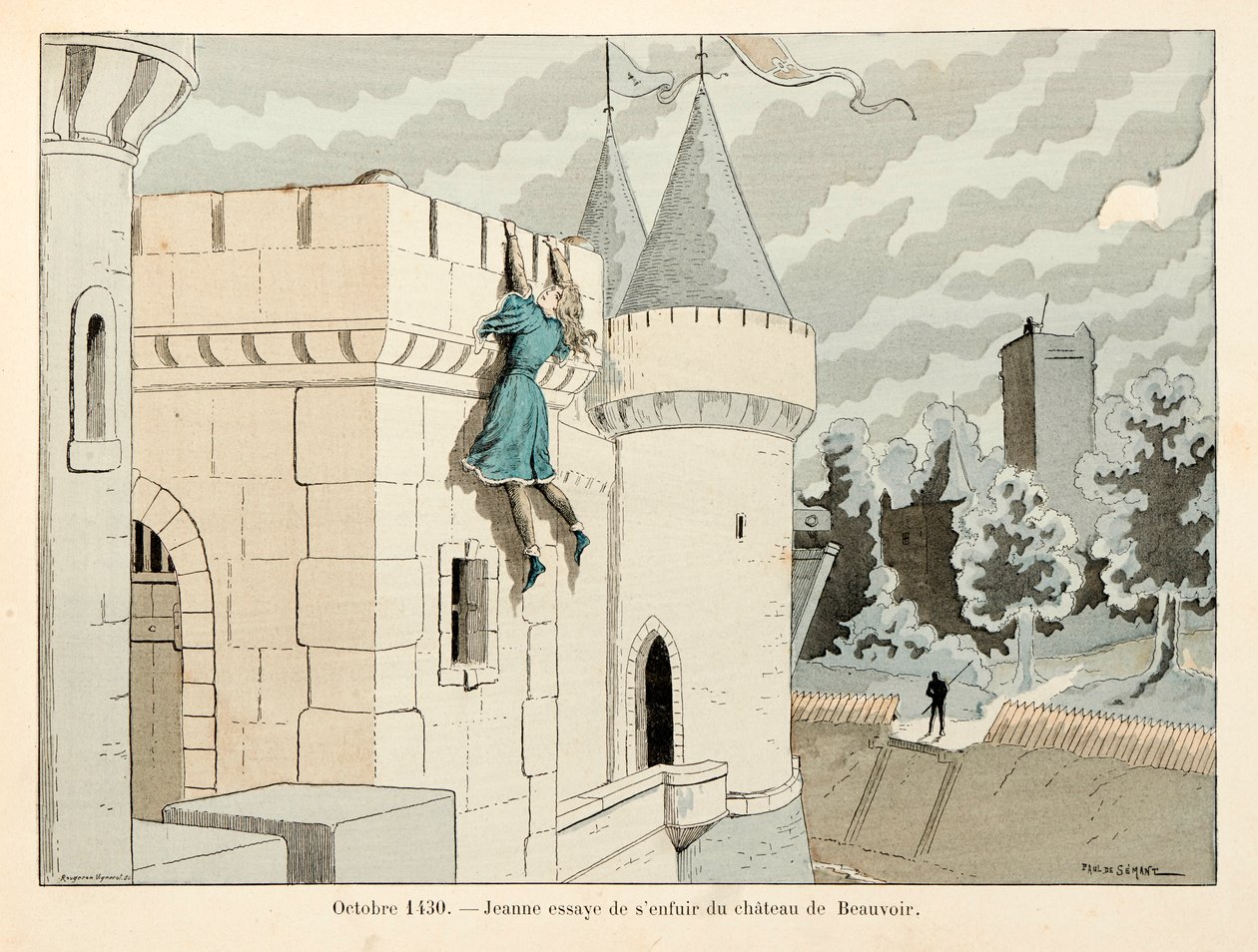 Illustration tirée du livre « Jeanne d