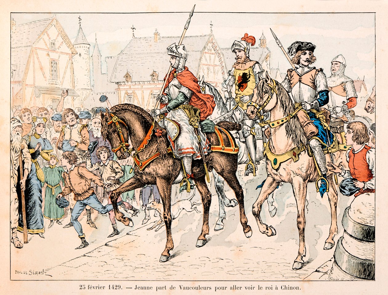Illustration tirée du livre « Jeanne d