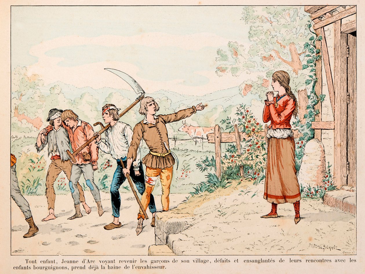 Illustration tirée du livre « Jeanne d