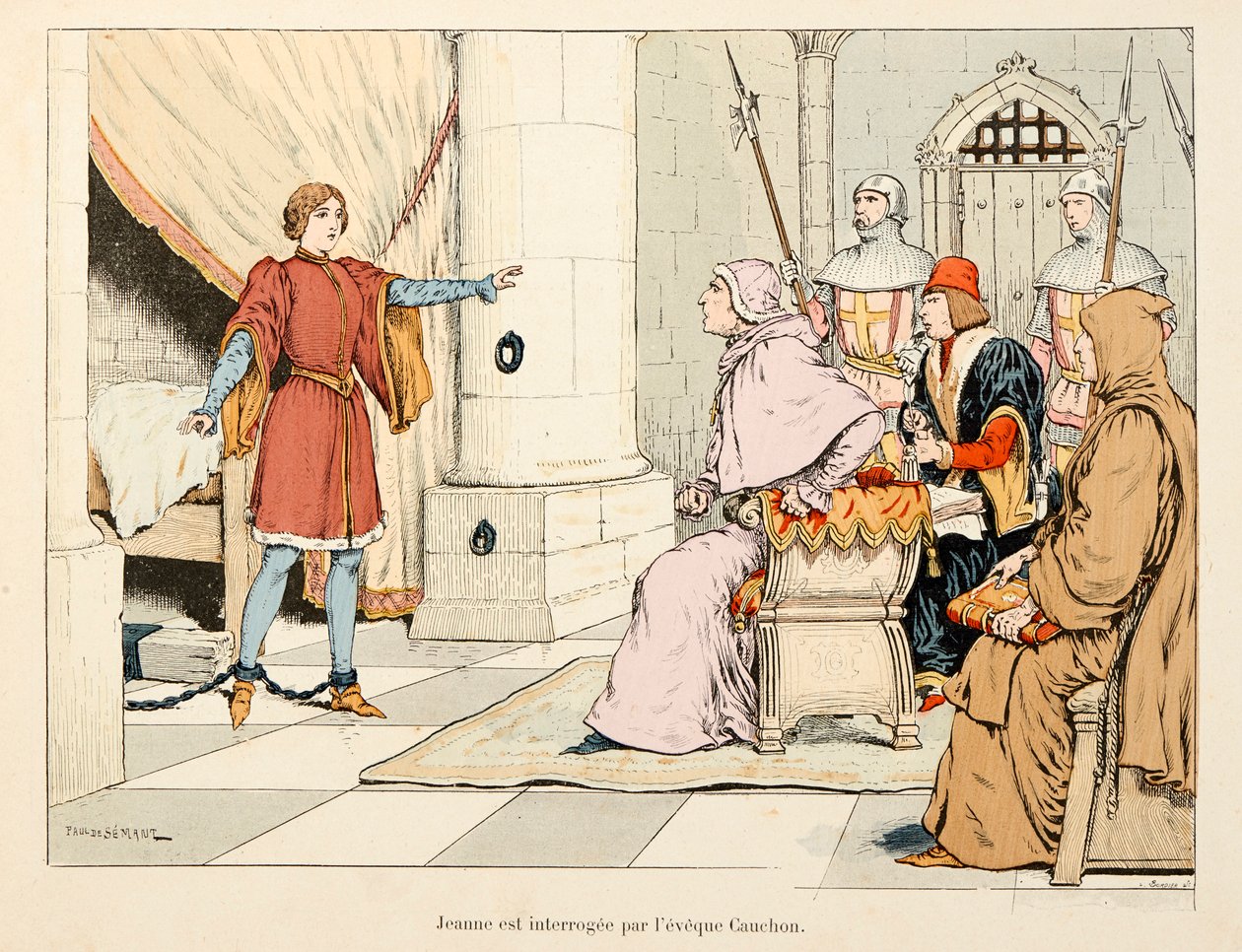 Illustration tirée du livre « Jeanne d