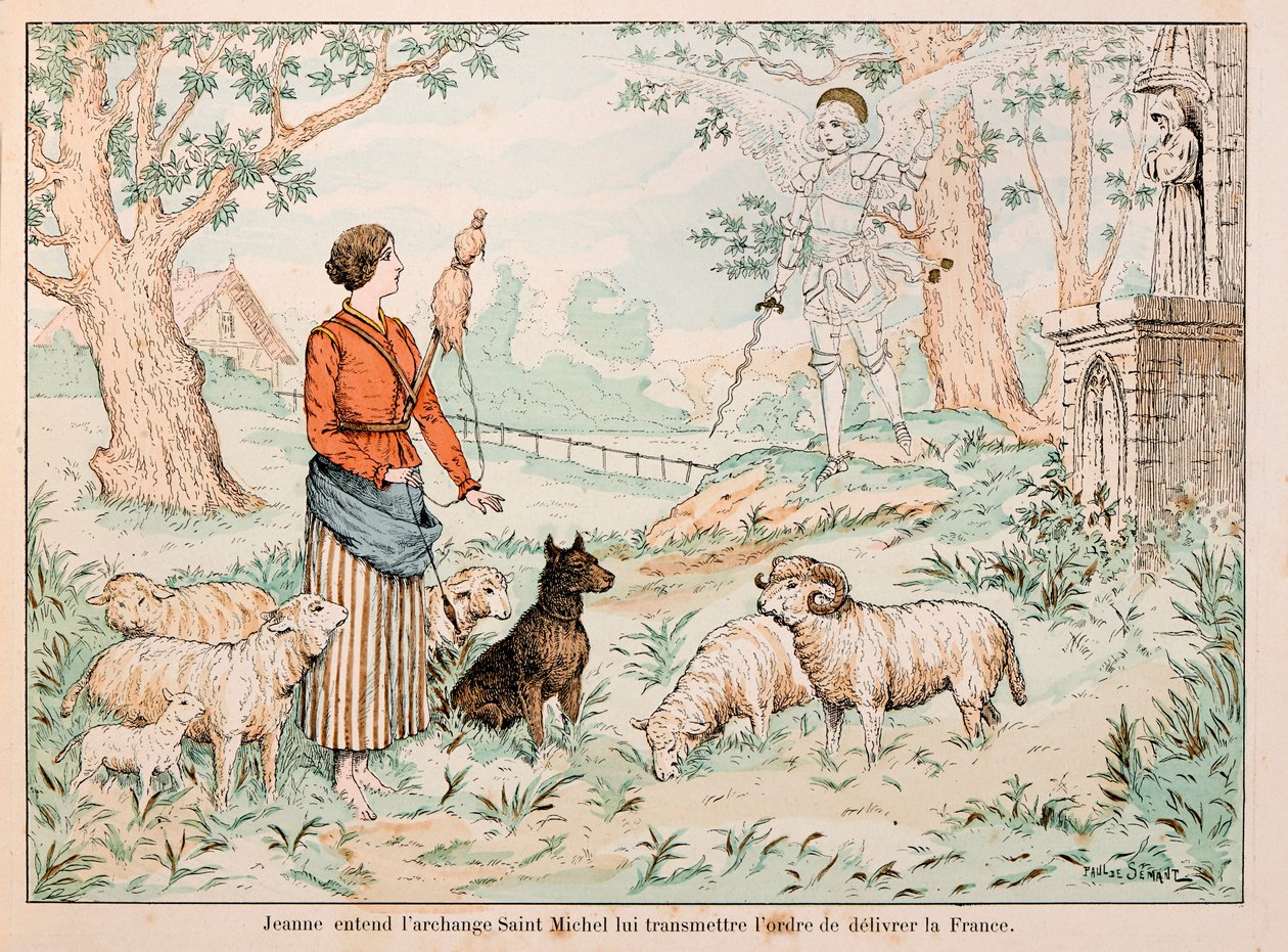 Illustration tirée du livre « Jeanne d