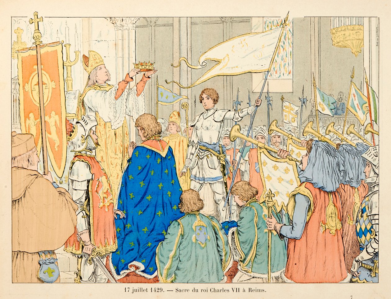 Illustration tirée du livre « Jeanne d