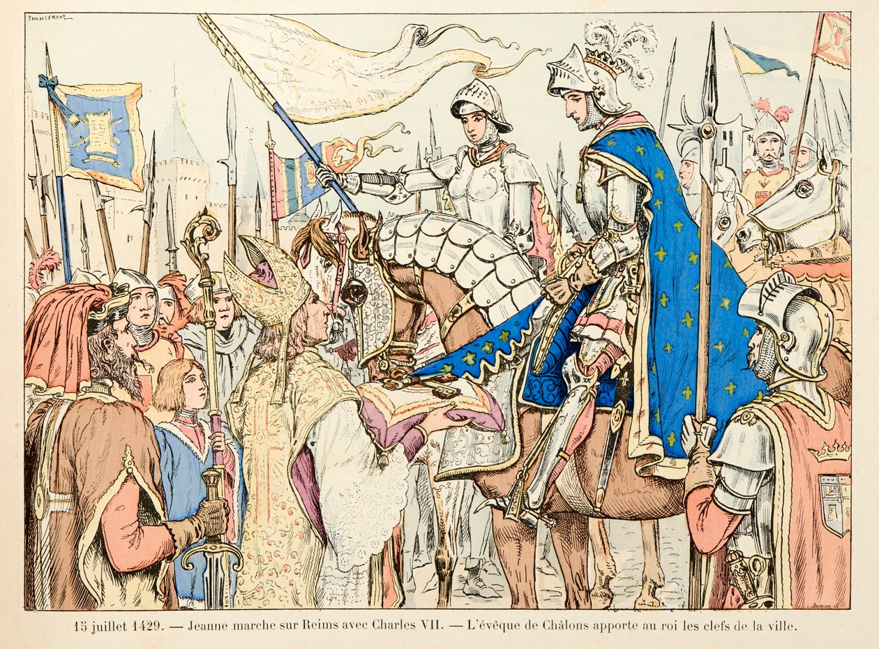 Illustration tirée du livre "Jeanne d