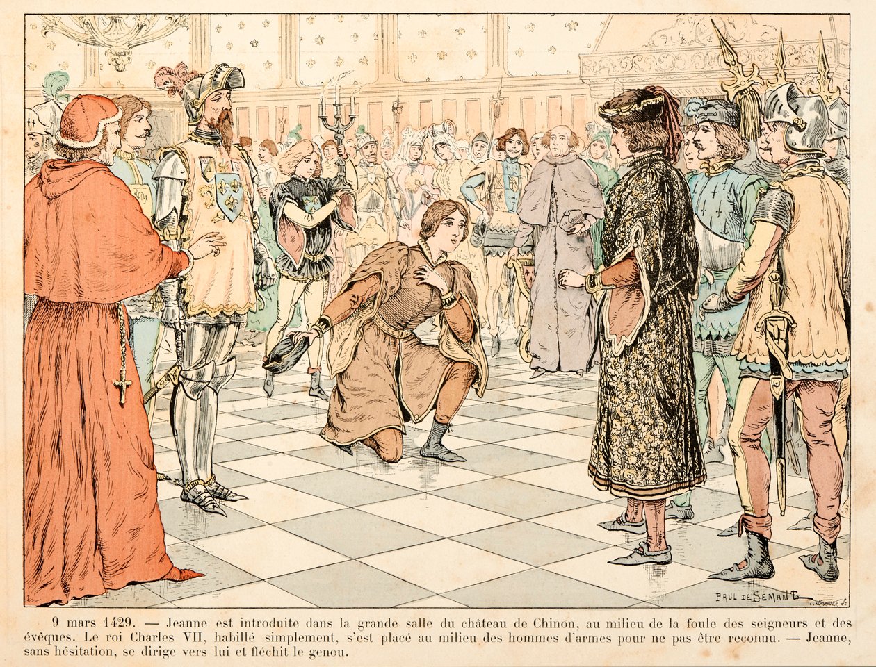 Illustration tirée du livre « Jeanne d