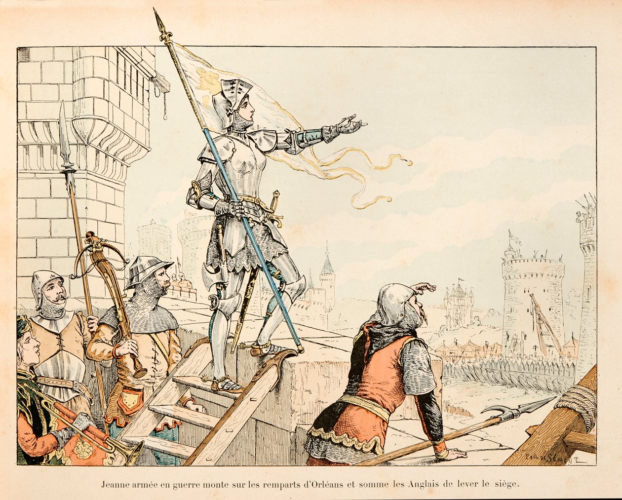 Illustration tirée du livre « Jeanne d