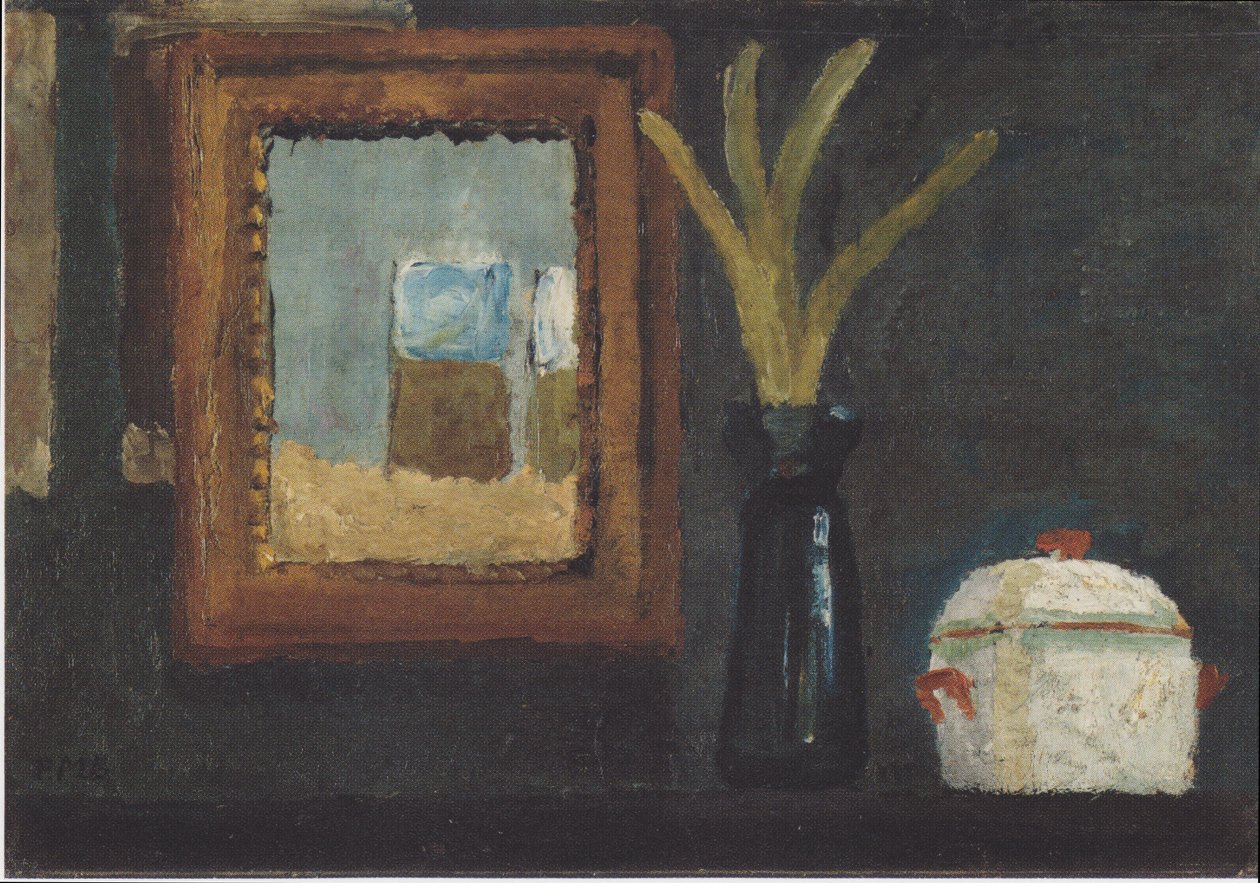 Nature morte avec sucrier et jacinthe dans un verre - Paula Modersohn-Becker