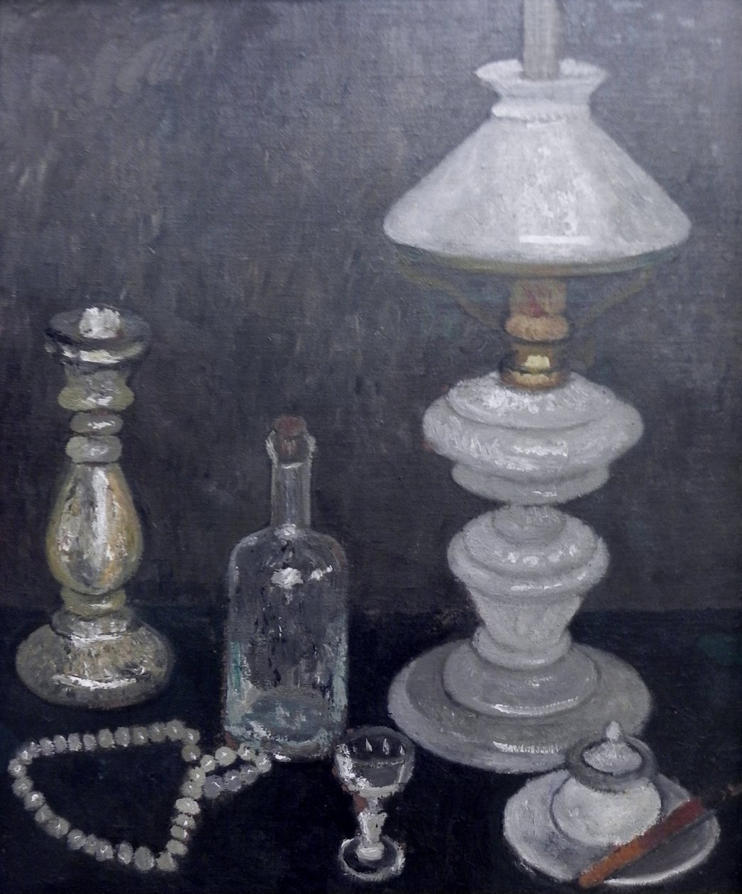 Nature morte avec lampe blanche - Paula Modersohn Becker