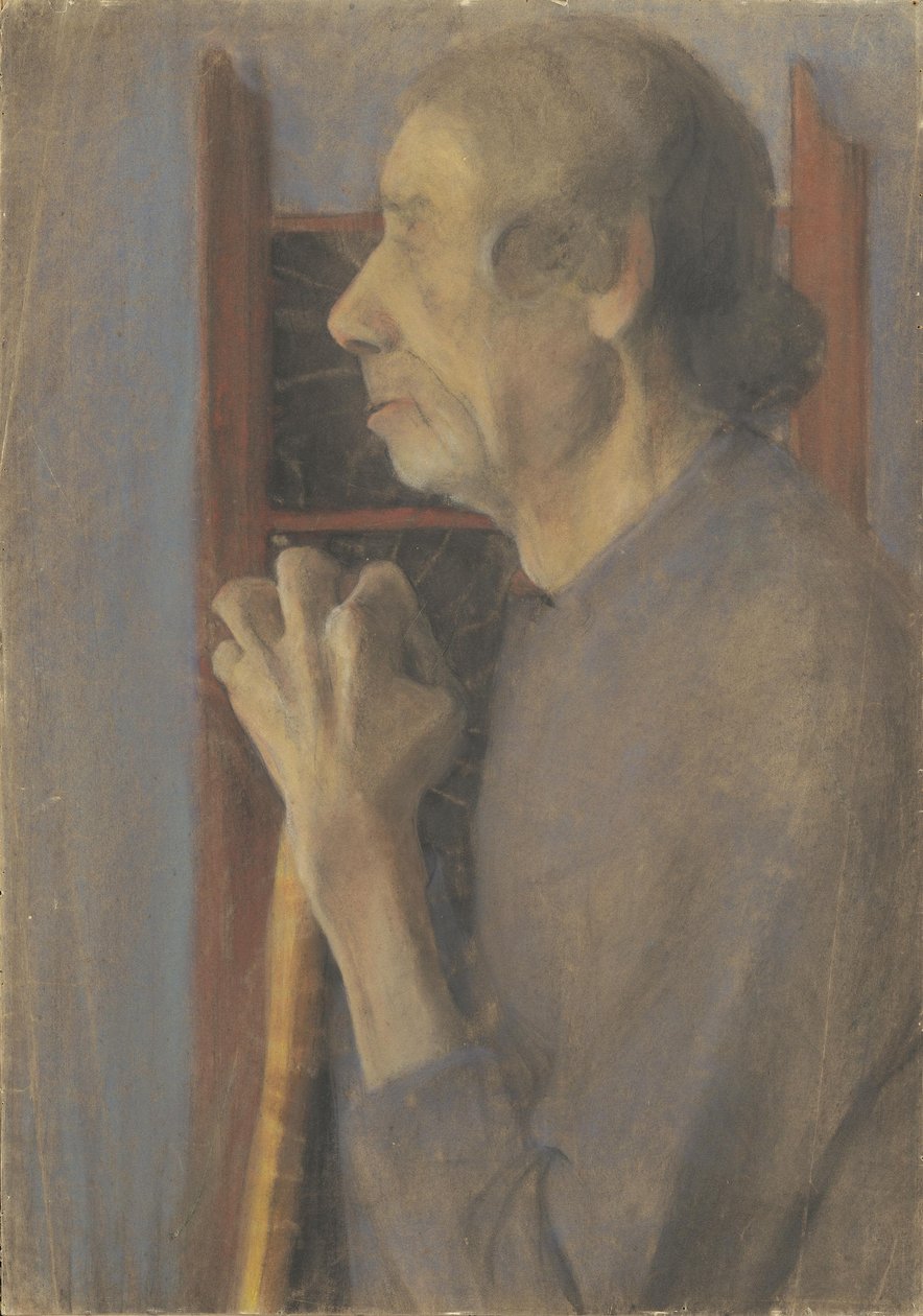 Le vieux Bredow - Paula Modersohn-Becker