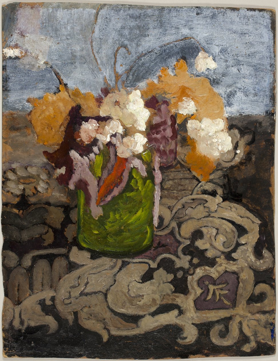 Nature morte avec vase vert, vers 1902 - Paula Modersohn Becker