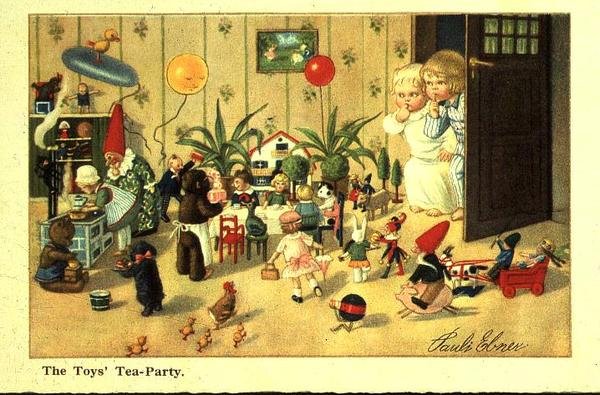 Le goûter des jouets - Pauli Ebner
