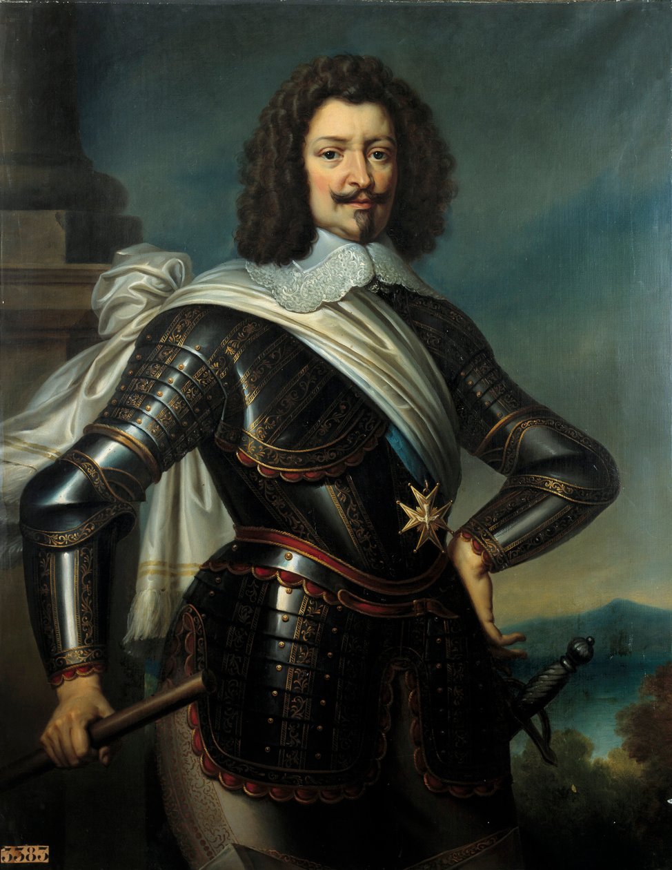 Portrait de Charles de Lorraine, prince de Joinville, duc de Joyeuse et 4ème duc de Guise - Paulin Jean Baptiste Guerin