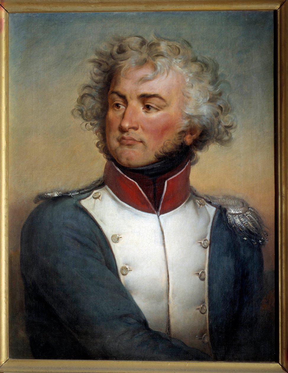 Portrait de Jean Baptiste Kléber, lieutenant-colonel au 4e bataillon du Haut-Rhin - Paulin Jean Baptiste Guerin