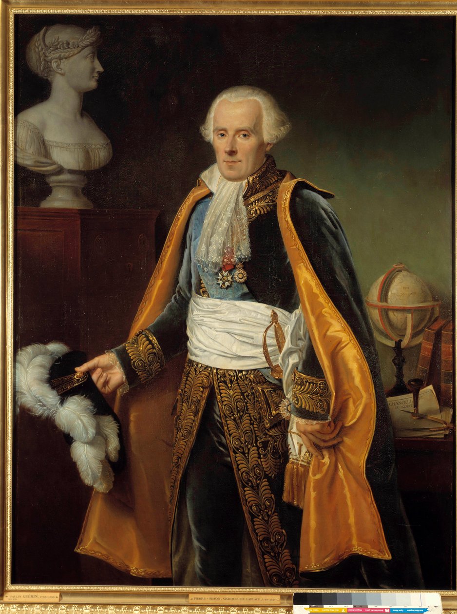 Portrait de Pierre Simon, Marquis de Laplace - Paulin Jean Baptiste Guerin