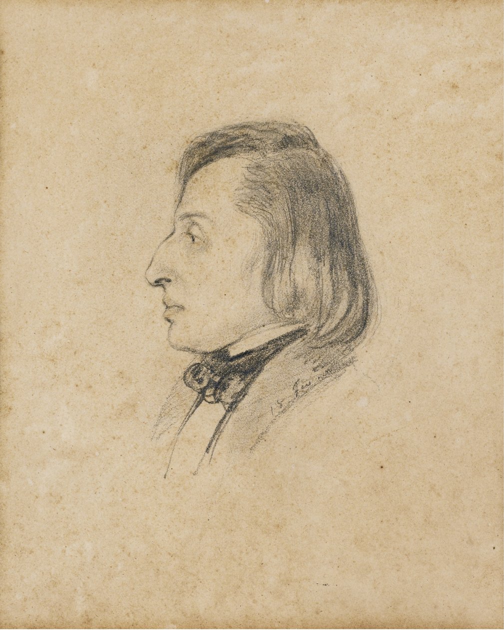 Portrait de Frédéric Chopin - Pauline Viardot García