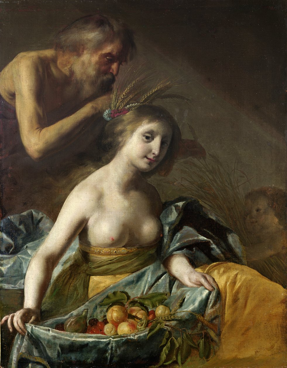 Vertumne et Pomone, milieu du 17ème siècle - Paulus Bor