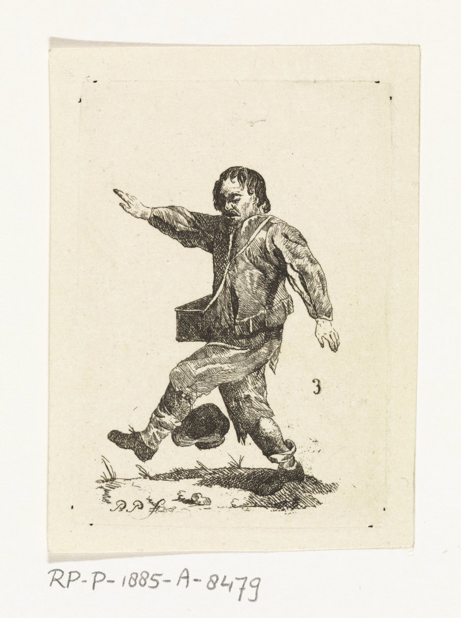 Homme marchant - Paulus Charles Gerard Poelman