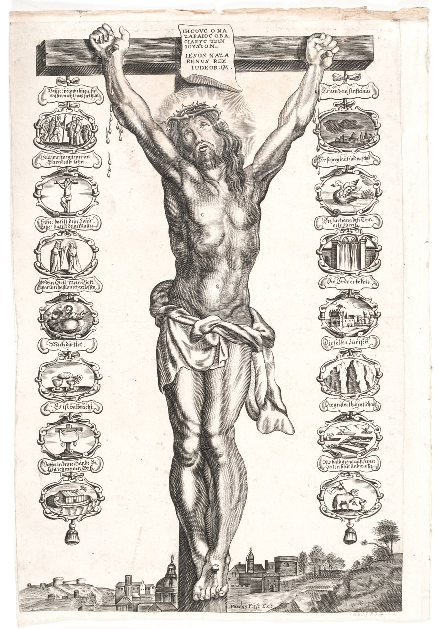 Christ en croix - Paulus Pontius