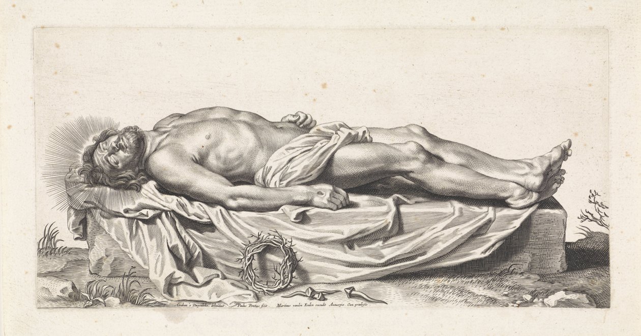 Corps du Christ mort - Paulus Pontius