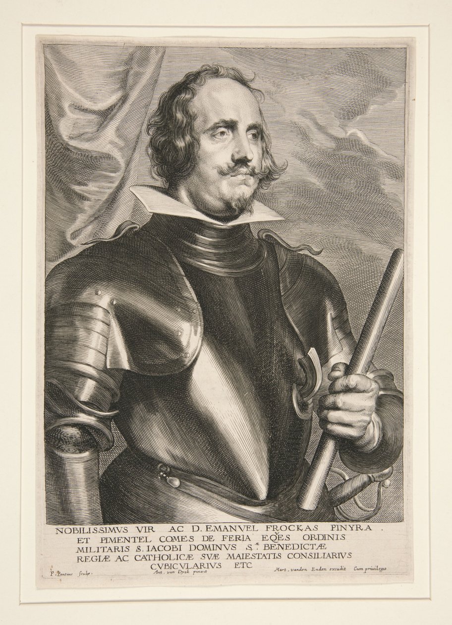Manuel Frockas Perera y Pimentel, comte de Feria (1576-1646) - Paulus Pontius