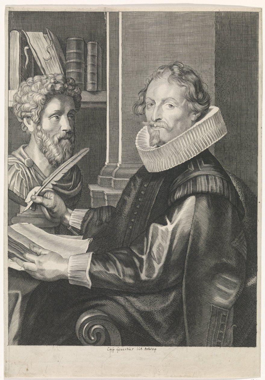 Portrait de Jan-Gaspar Gevartius - Paulus Pontius