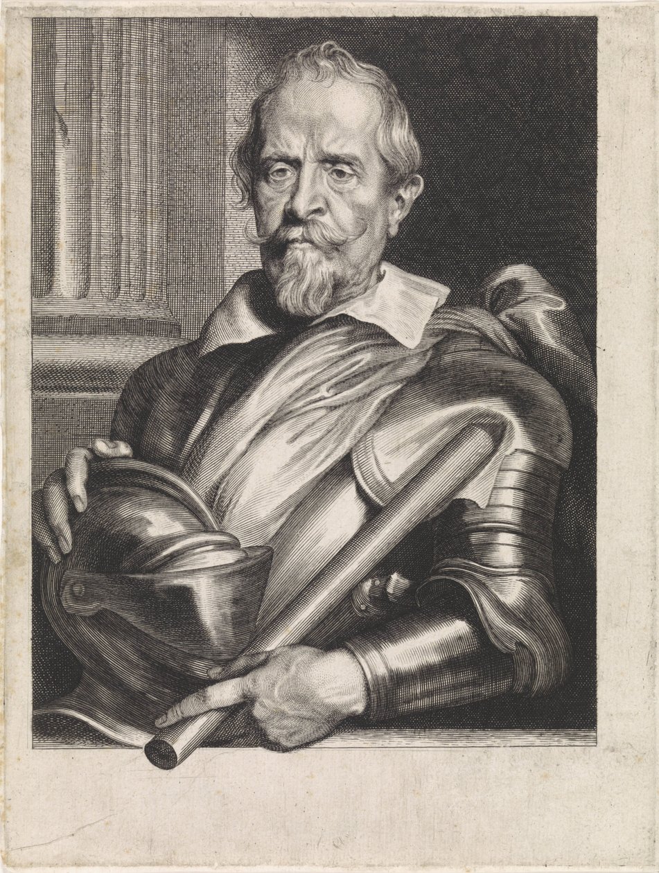 Portrait du commandant Don Álvaro de Bazán - Paulus Pontius