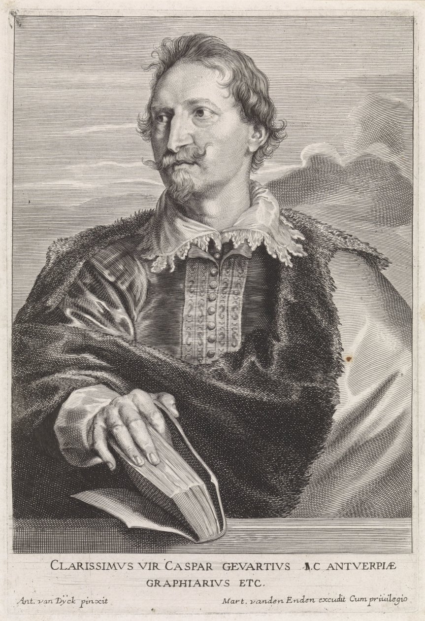 Portrait du juriste Jan-Gaspar Gevartius - Paulus Pontius