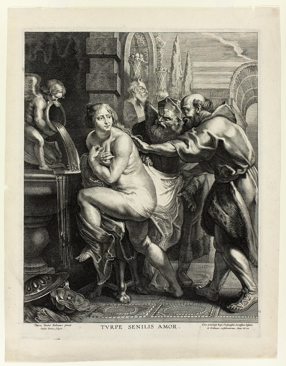 Suzanne et les vieillards - Paulus Pontius