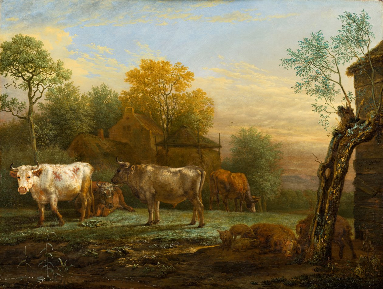 Bétail dans un pré - Paulus Potter