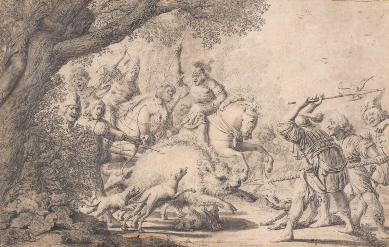 La chasse au sanglier - Paulus Potter