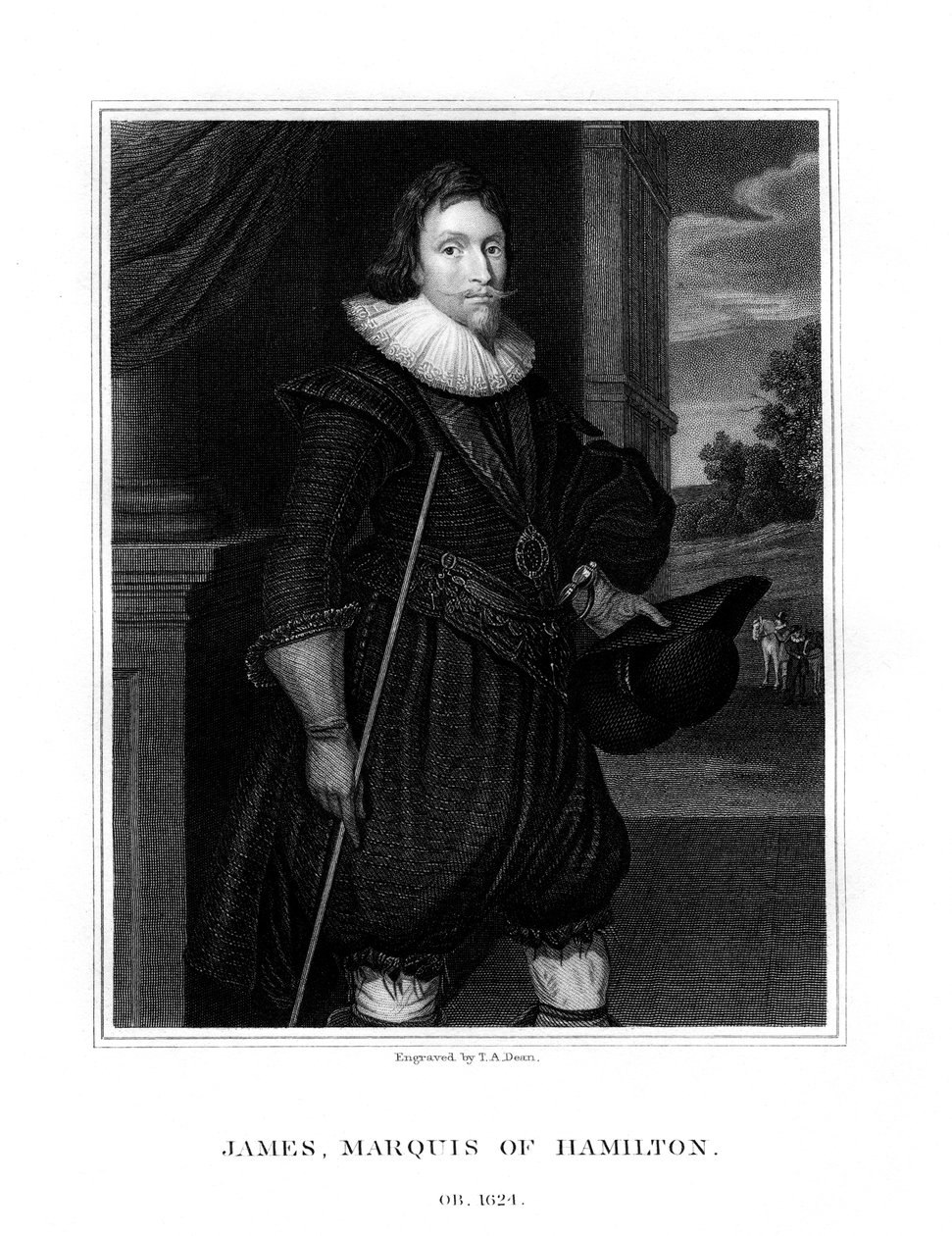 James, 2e marquis de Hamilton, 1828 - Paulus van Somer