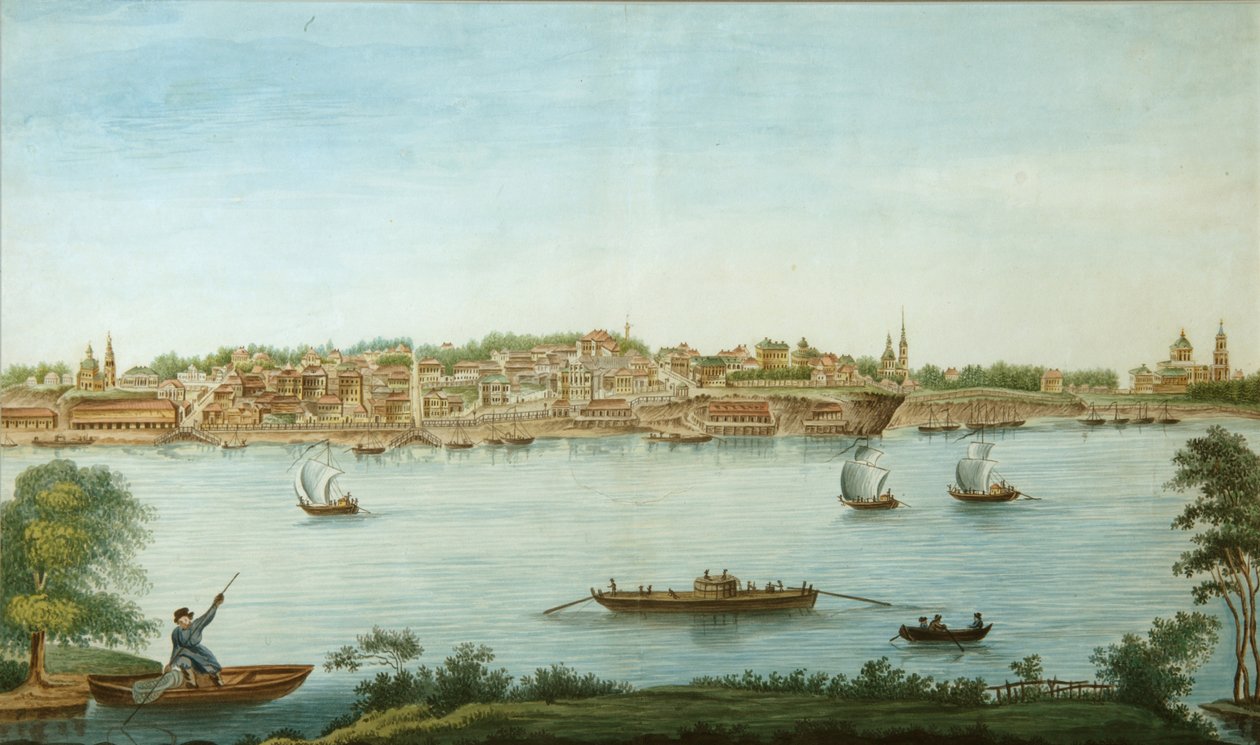 Vue de Perm, 1832 - Pavel Emelyanovich Razmakhnin