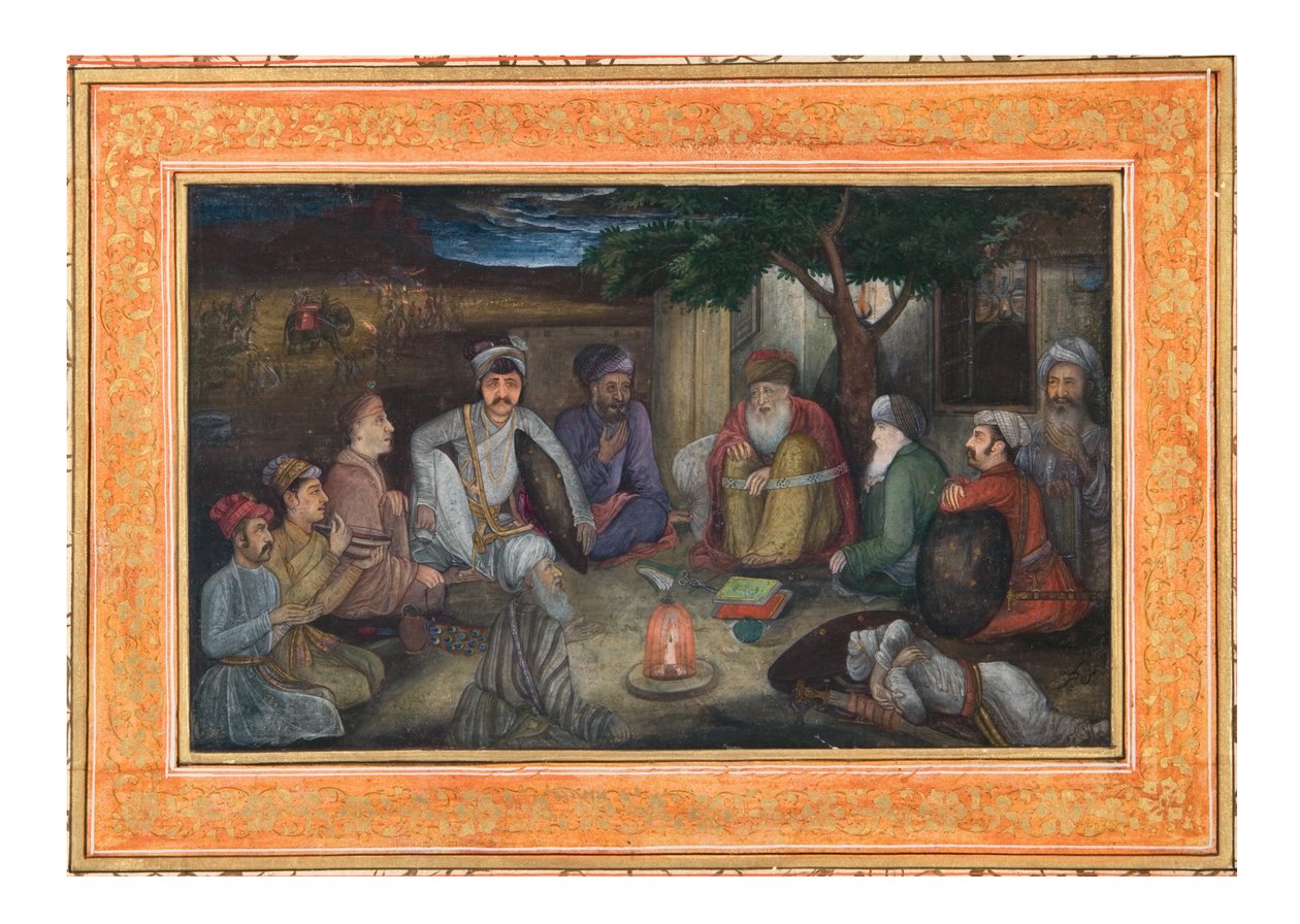 Voyageurs rassemblés dans la nuit, vers 1640 - Payag