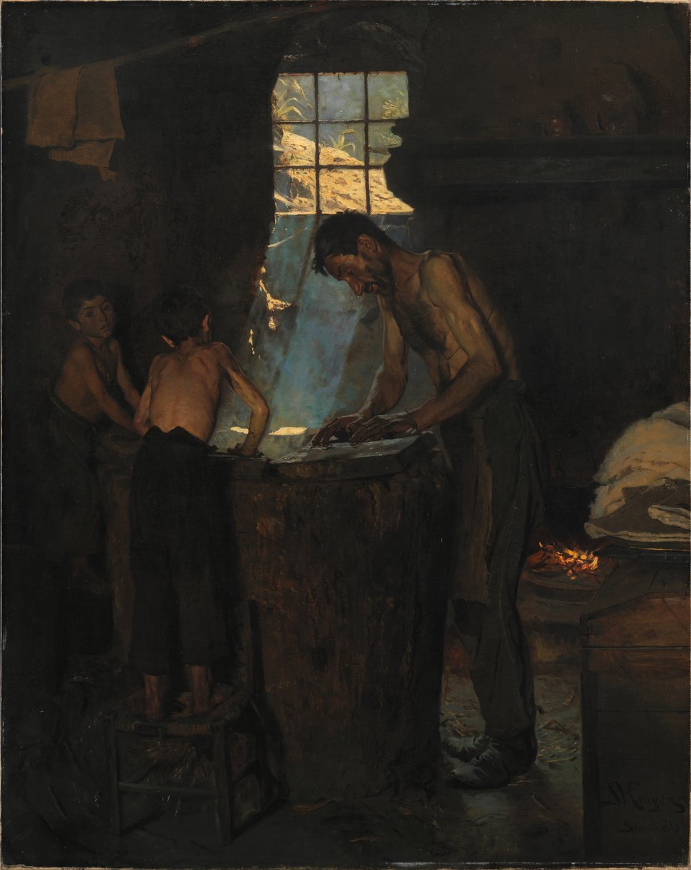 Chapeaux de village italiens - Peder Severin Krøyer