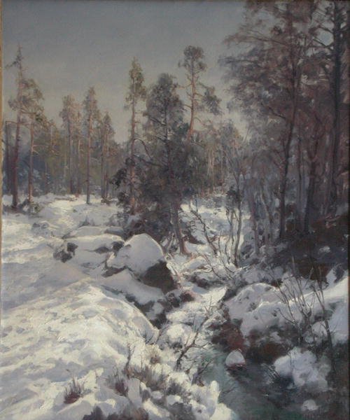 Dégel printanier - Peder Knudsen
