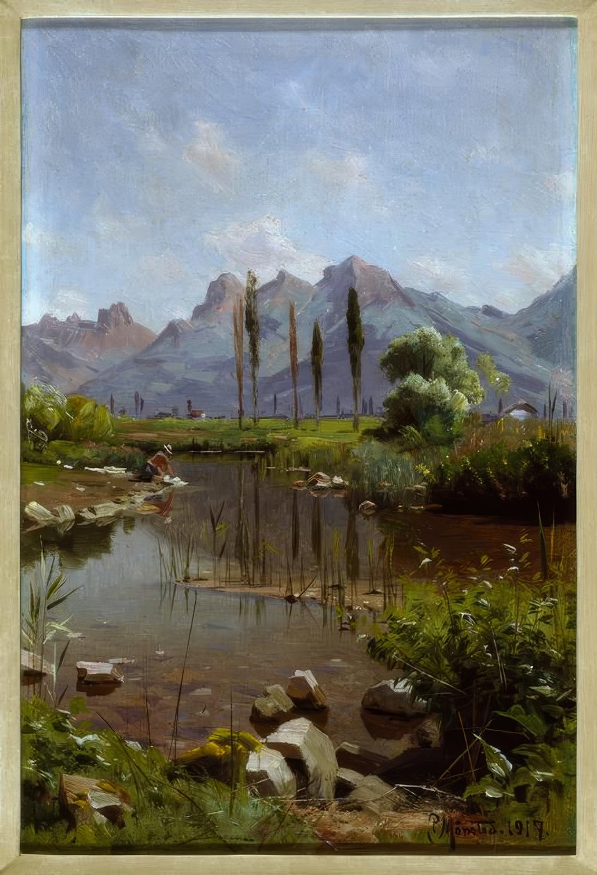 Rive du lac Léman - Peder Monsted
