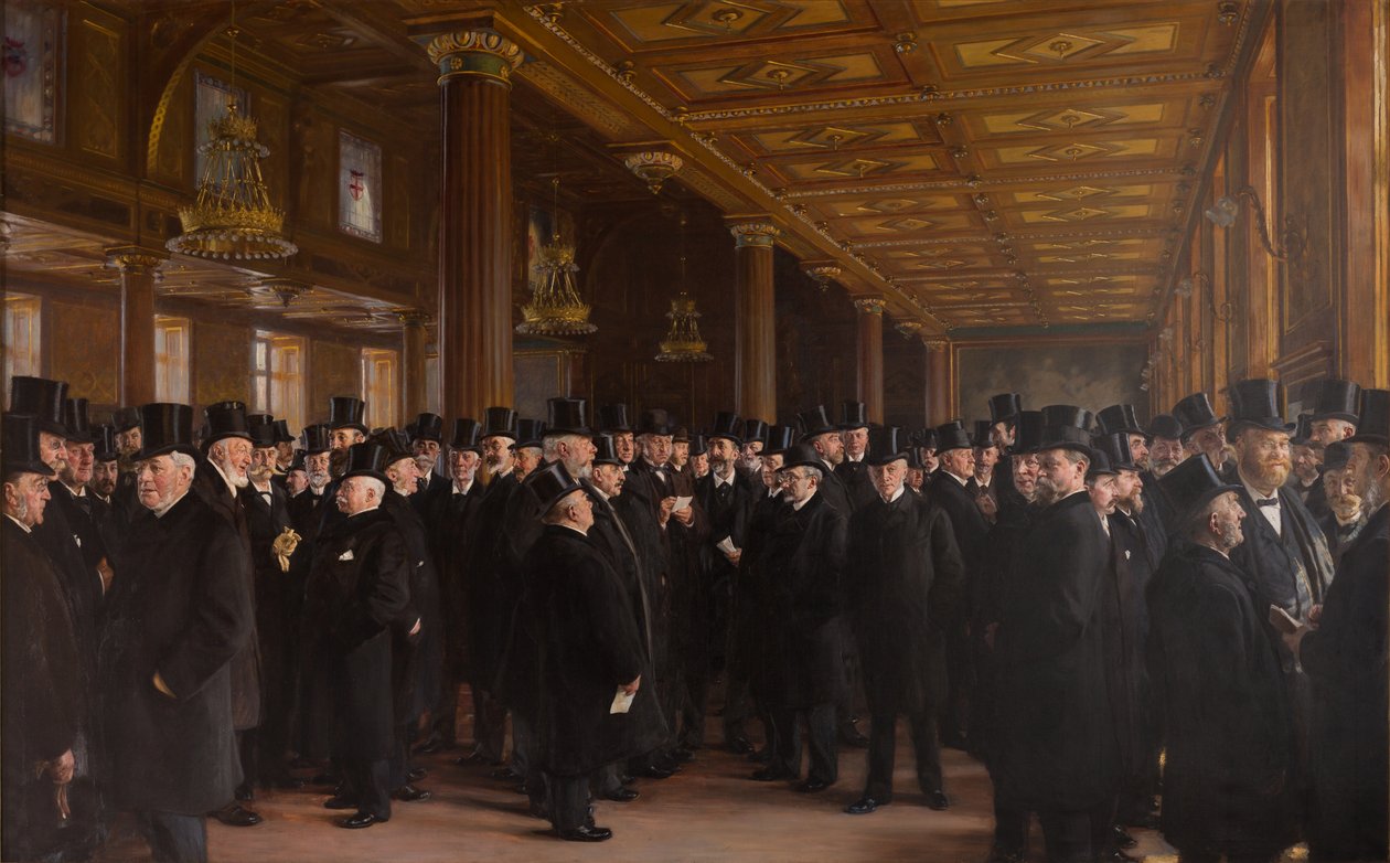 Image de la bourse ou de la bourse de Copenhague - Peder Severin Krøyer