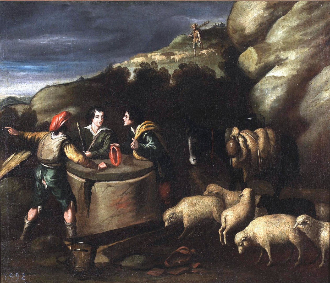 Espagnol : Jacob en el pozo - Pedro Orrente