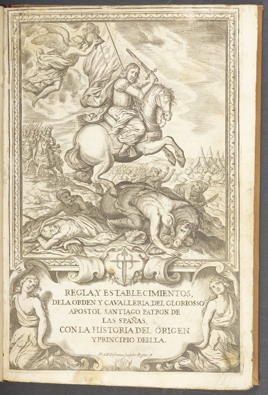 Saint Jacques à cheval, de 